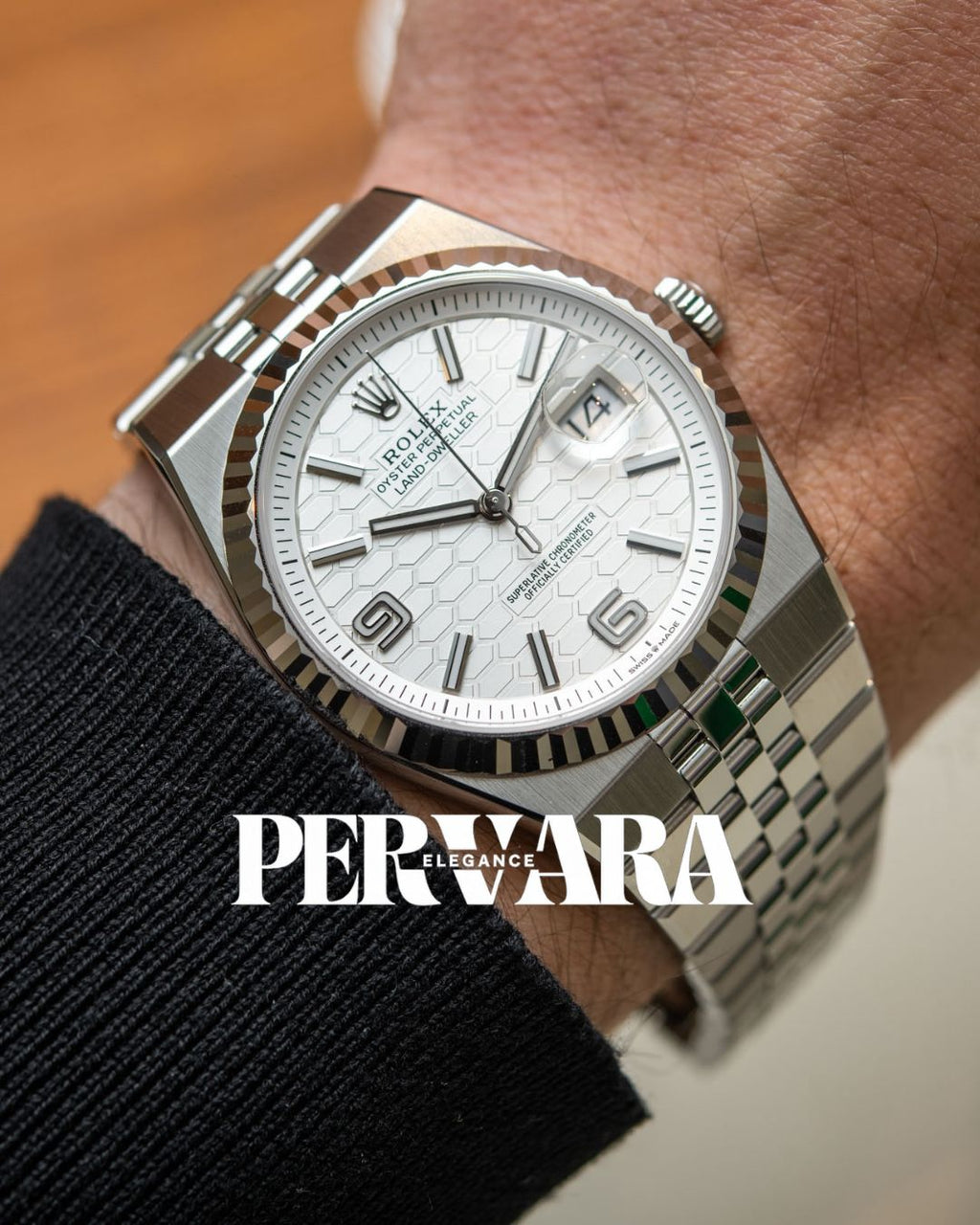 Rolex Land-Dweller 40 White Dial