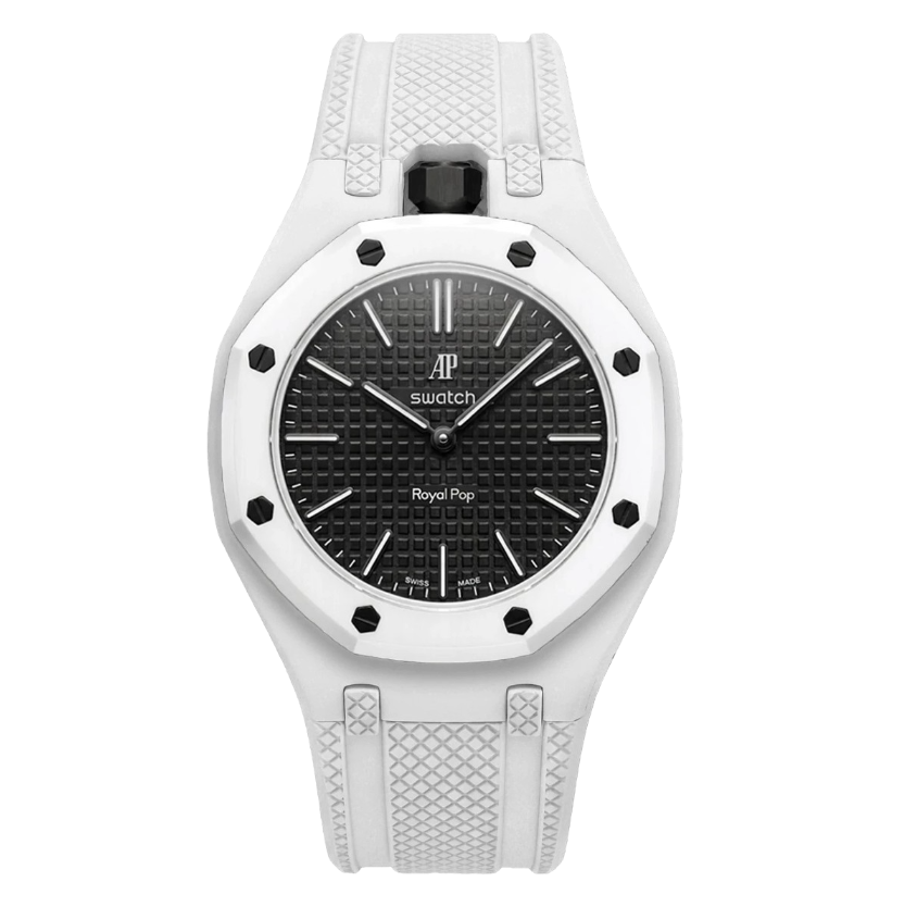 Audemars Piguet & Swatch White and Black