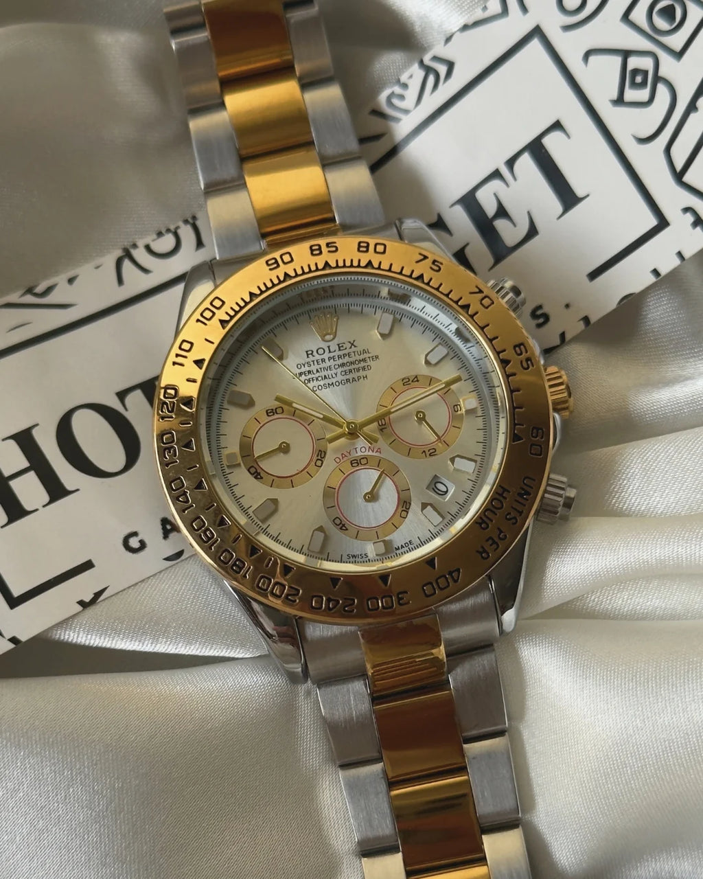 Rolex Daytona oystel Oyster, 40 mm, Oystersteel and yellow gold
