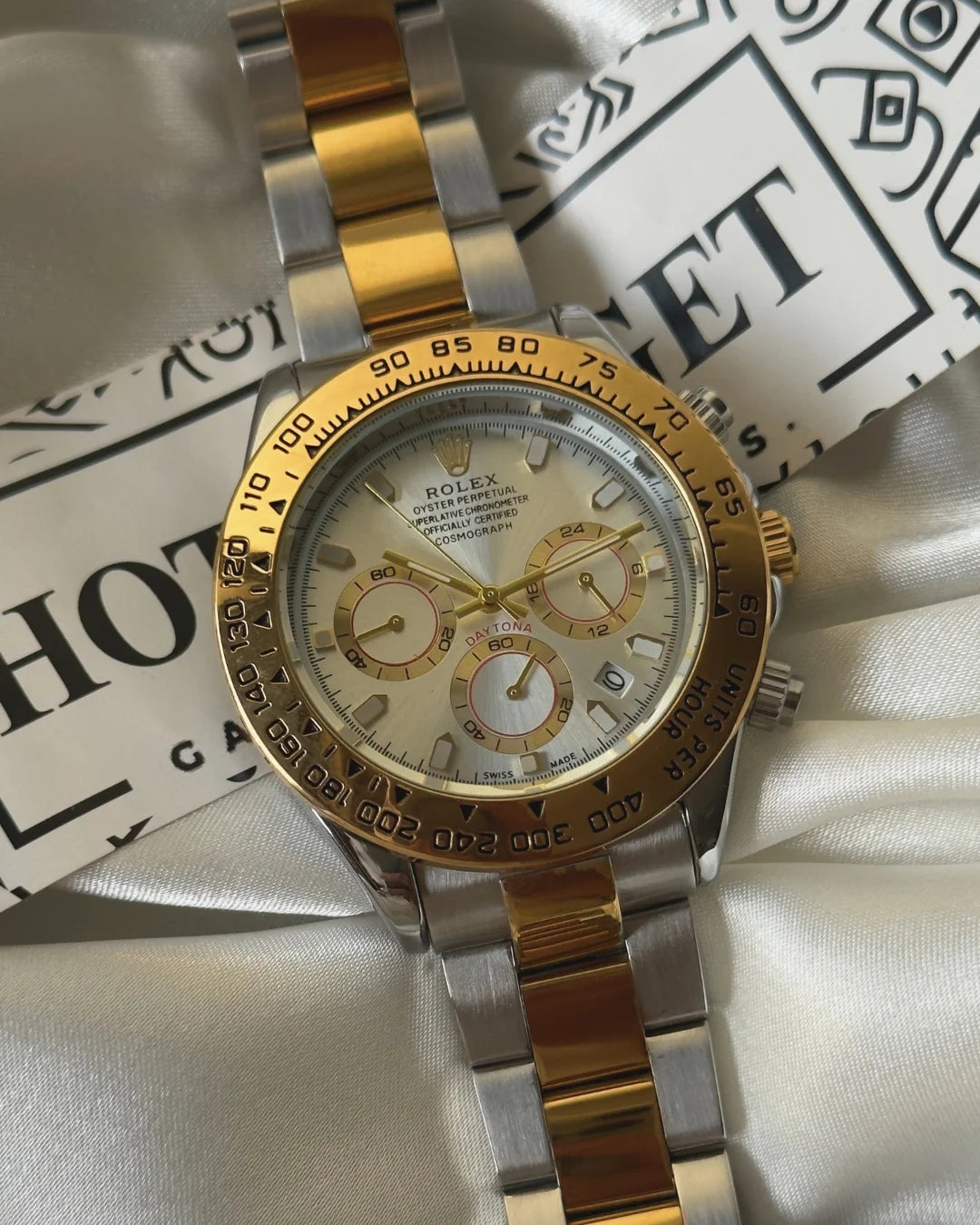 Rolex Daytona oystel Oyster, 40 mm, Oystersteel and yellow gold