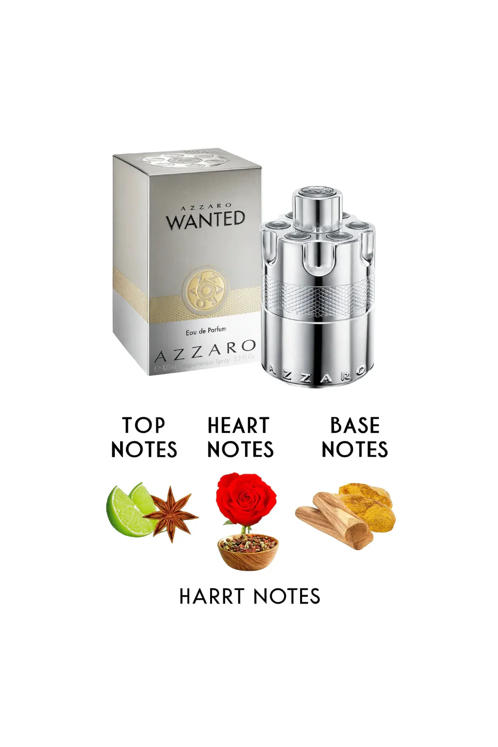 AZZARO WANTED EAU DE PARFUM PERVARA