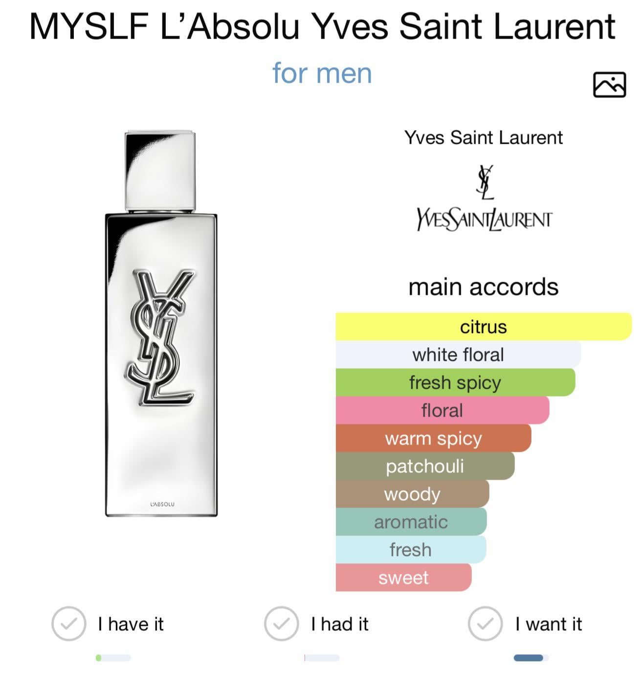 YSL Myself Absolu PERVARA
