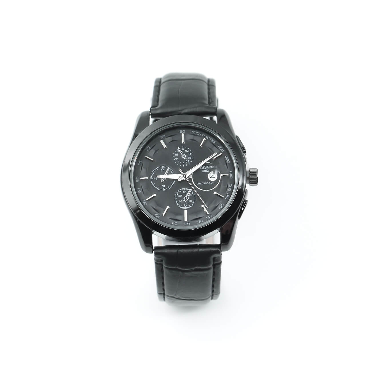 Tissot Leather Dial Black