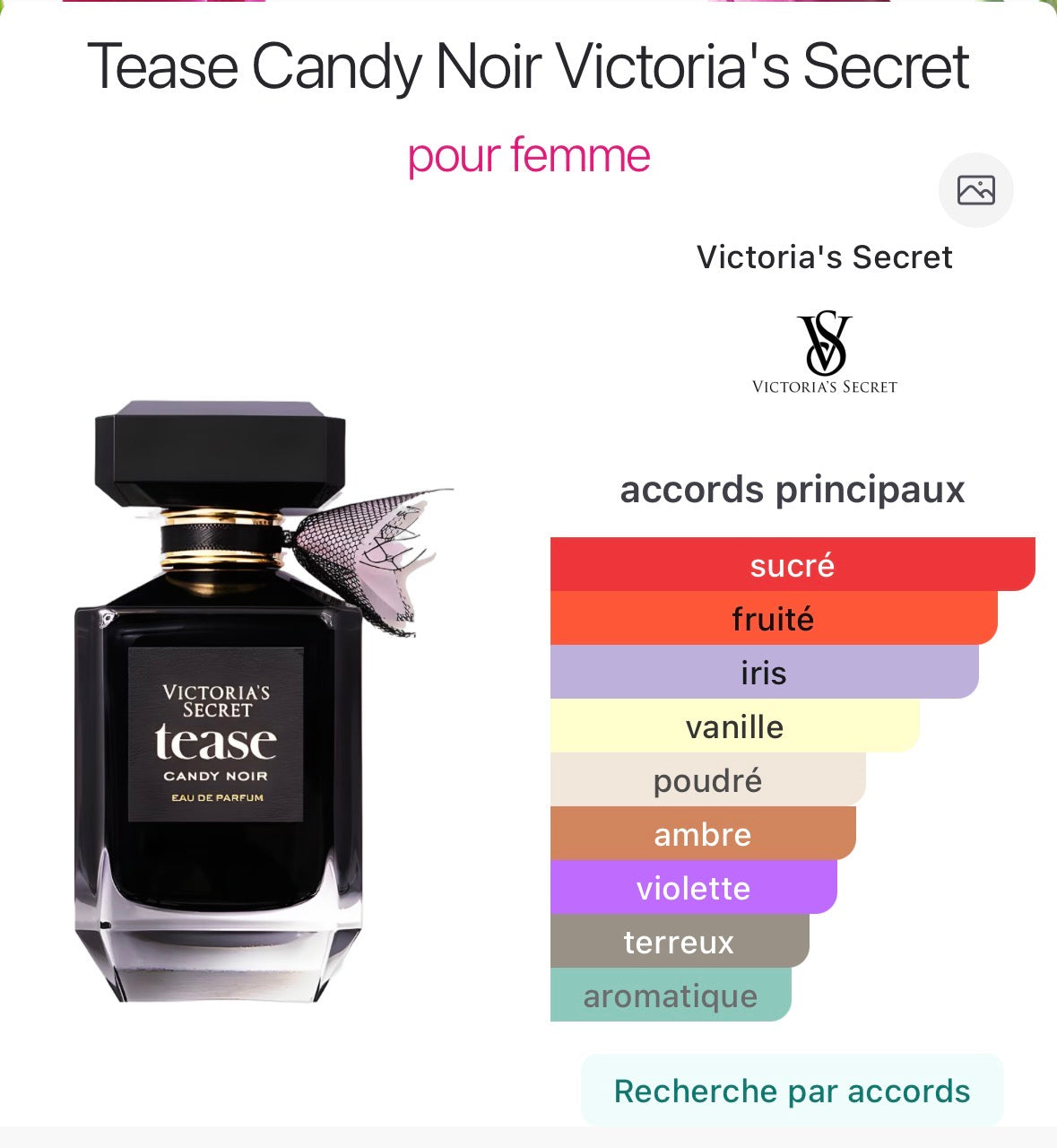 Tease Candy Noir – Victoria's Secret pour Femme