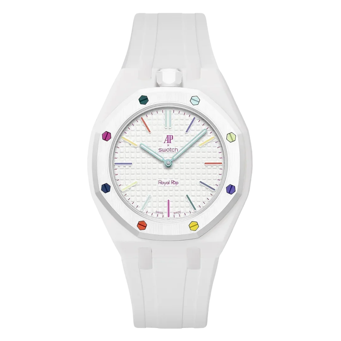 Swatch X AP - Royal Pop - Huit Blanc