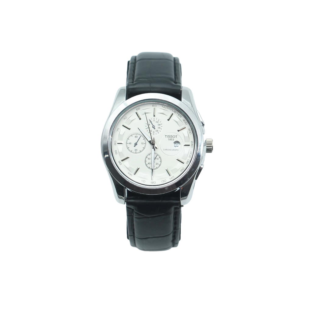 Tissot Leather Dial White