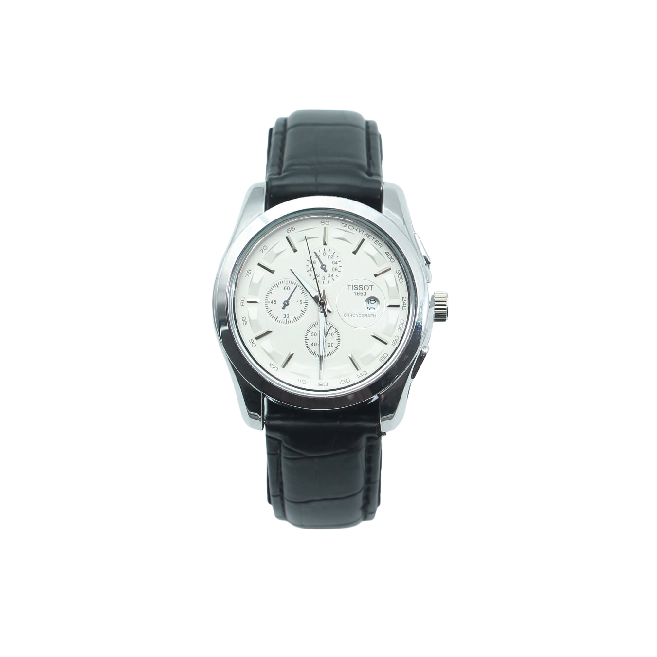 Tissot Leather Dial White