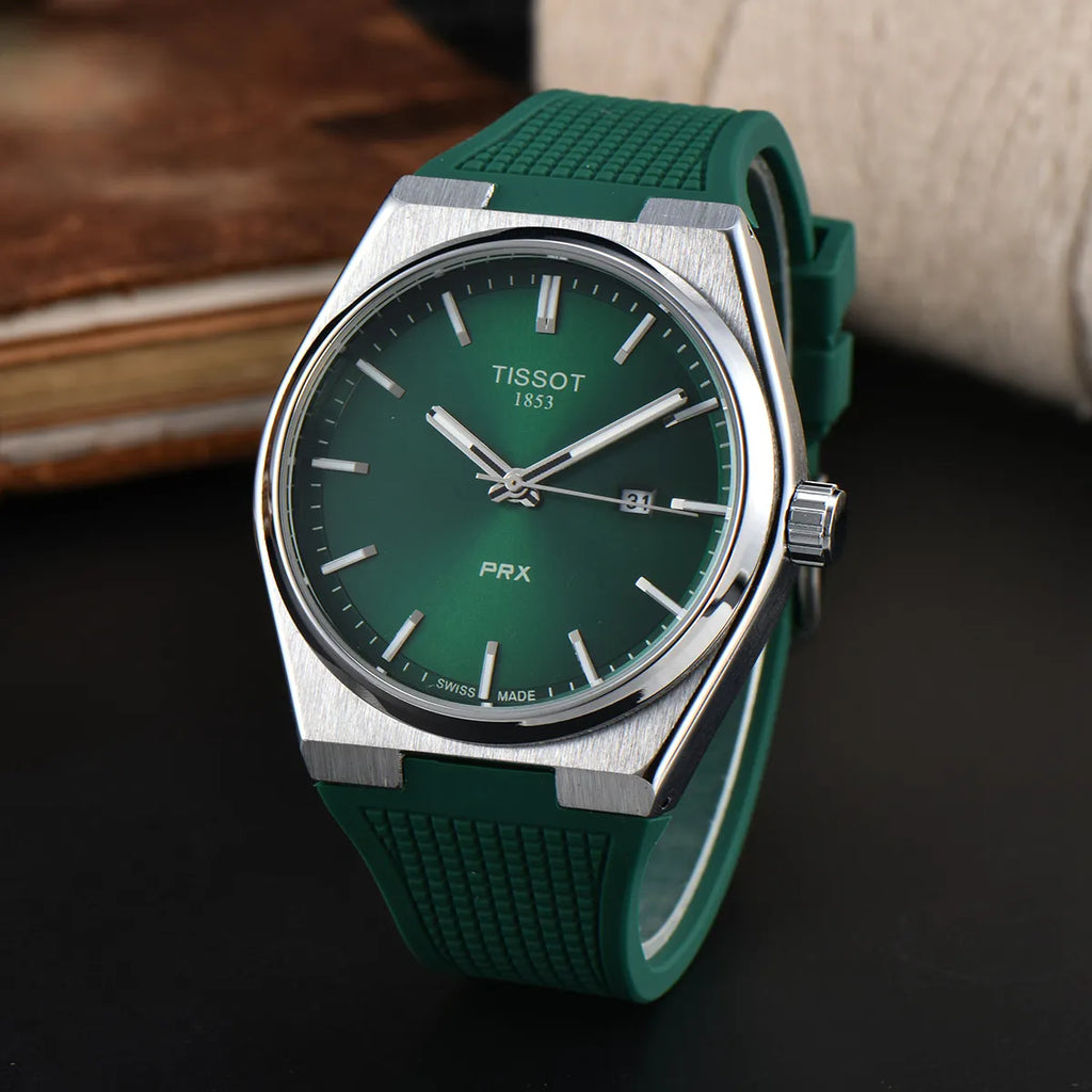 Tissot PRX Silicone Green 42 MM
