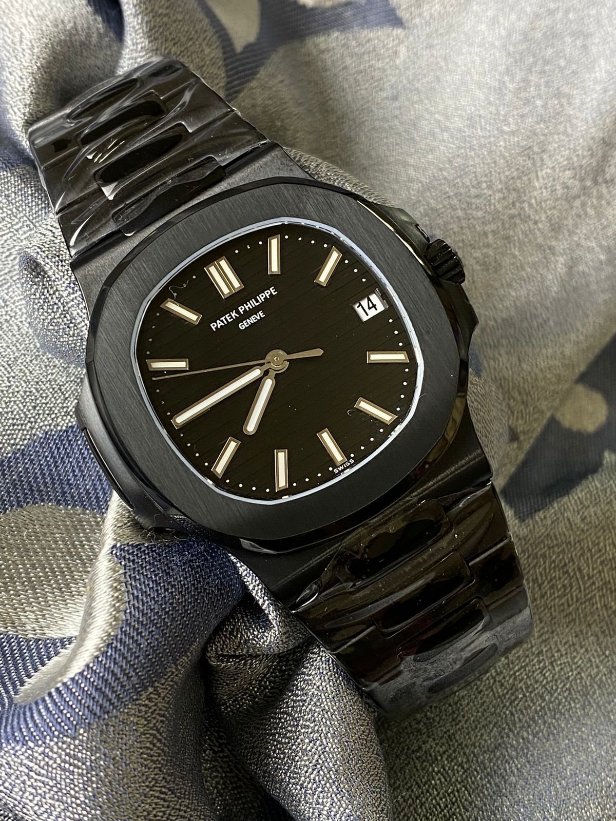 Patek Philippe Nautilus All Black