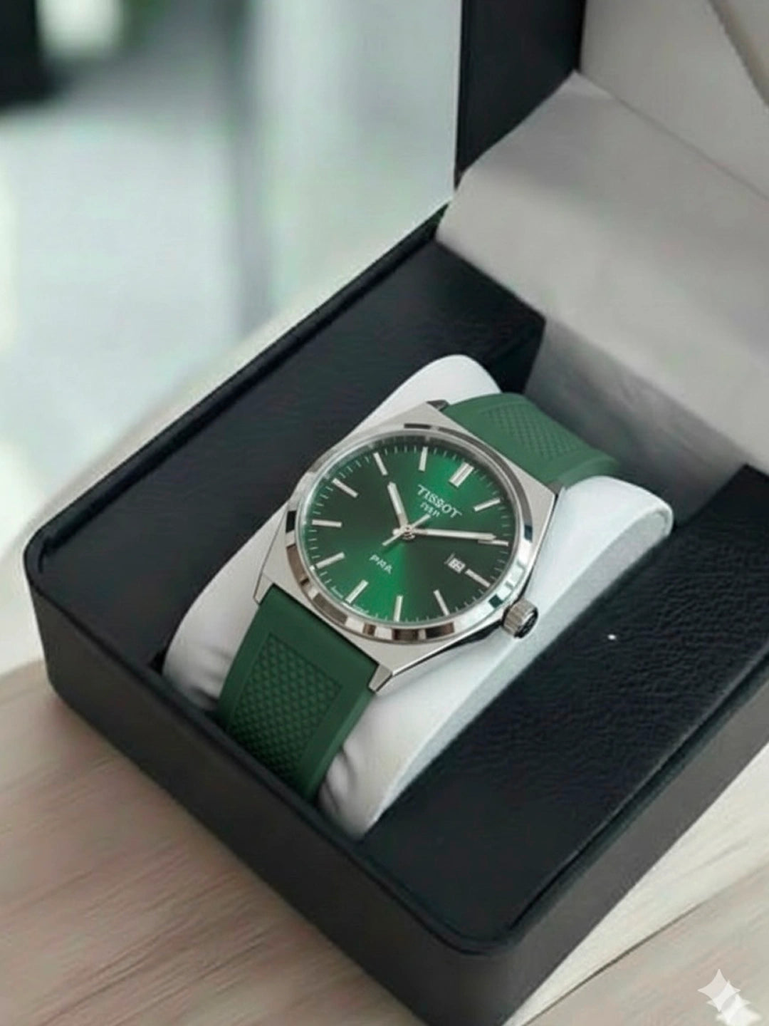 Tissot PRX Silicone Green 42 MM