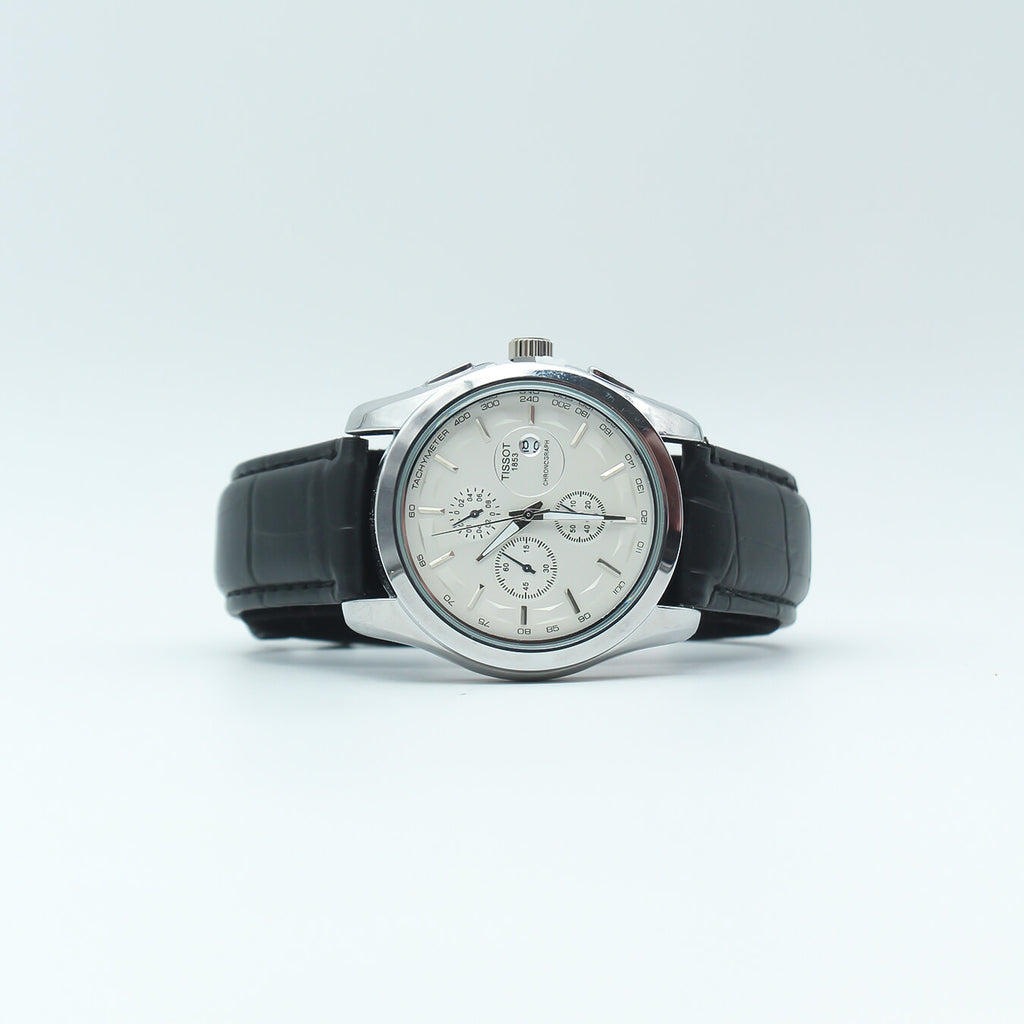 Tissot Leather Dial White