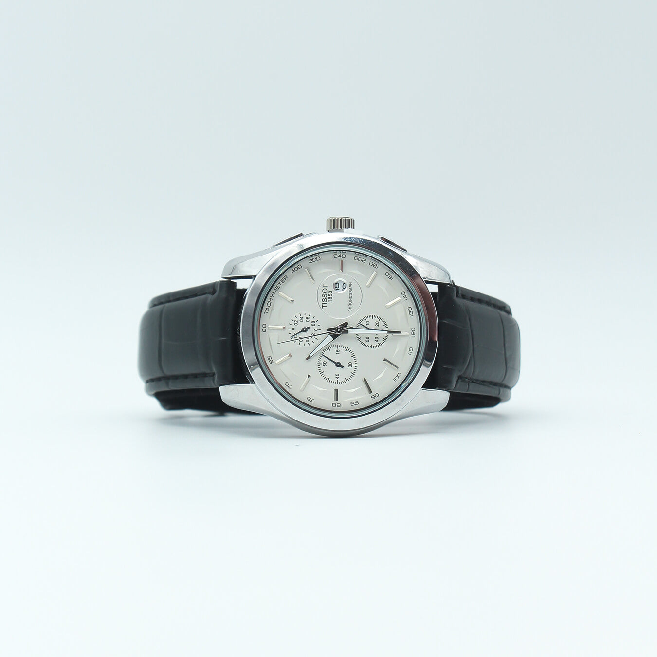 Tissot Leather Dial White