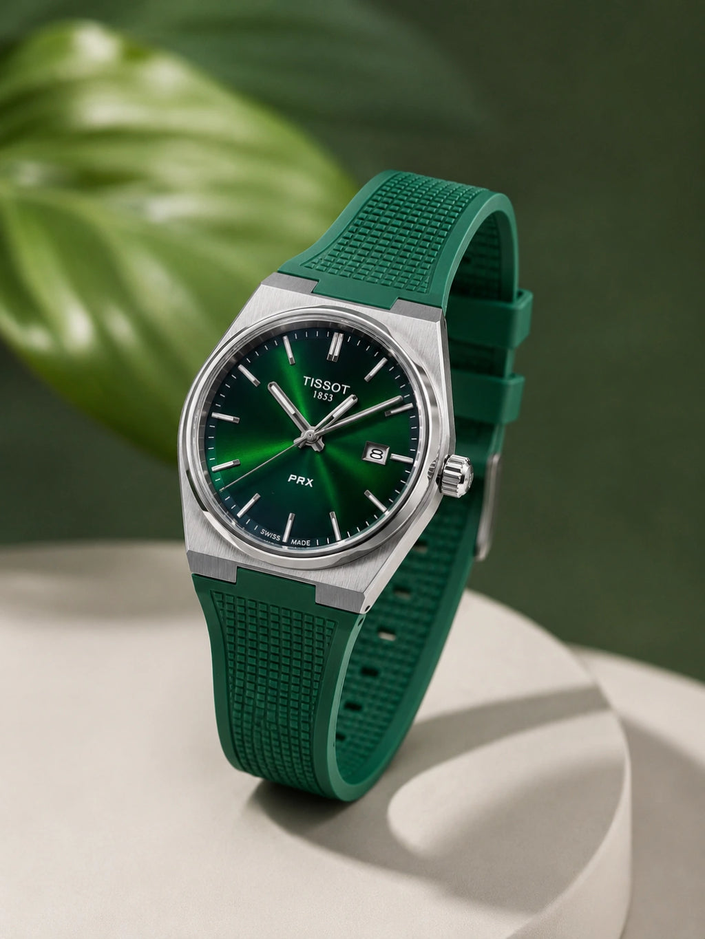 Tissot PRX Silicone Green 42 MM