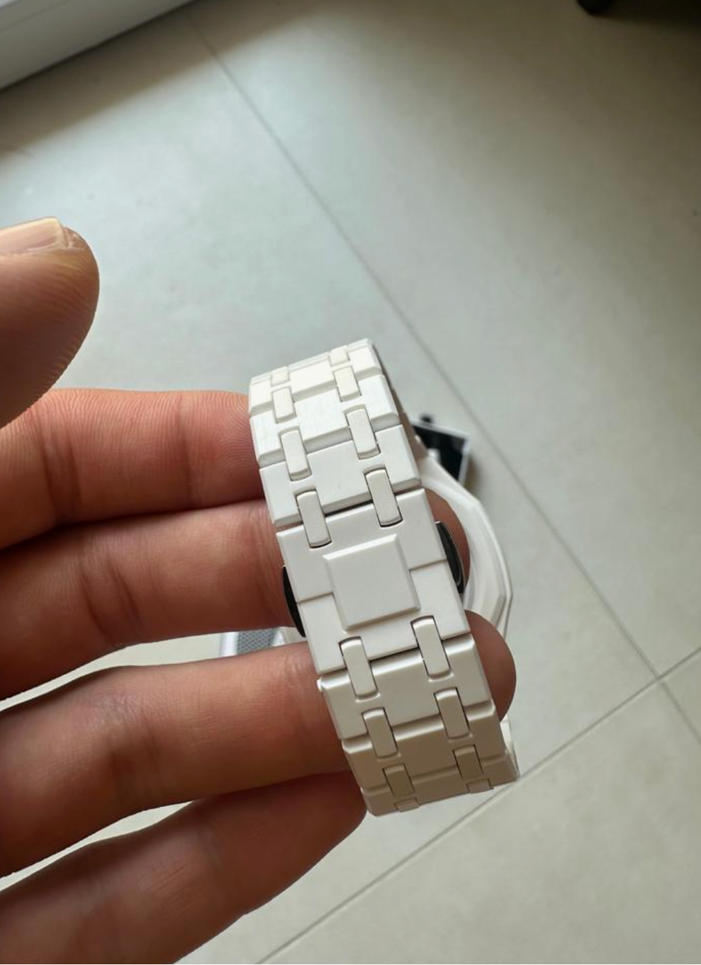 Audemars Piguet & Swatch White and Black