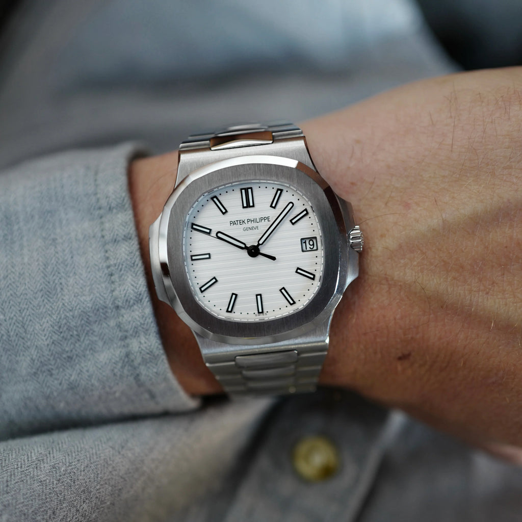 Patek Philippe Nautilus Blanc 40mm -| PERVARA