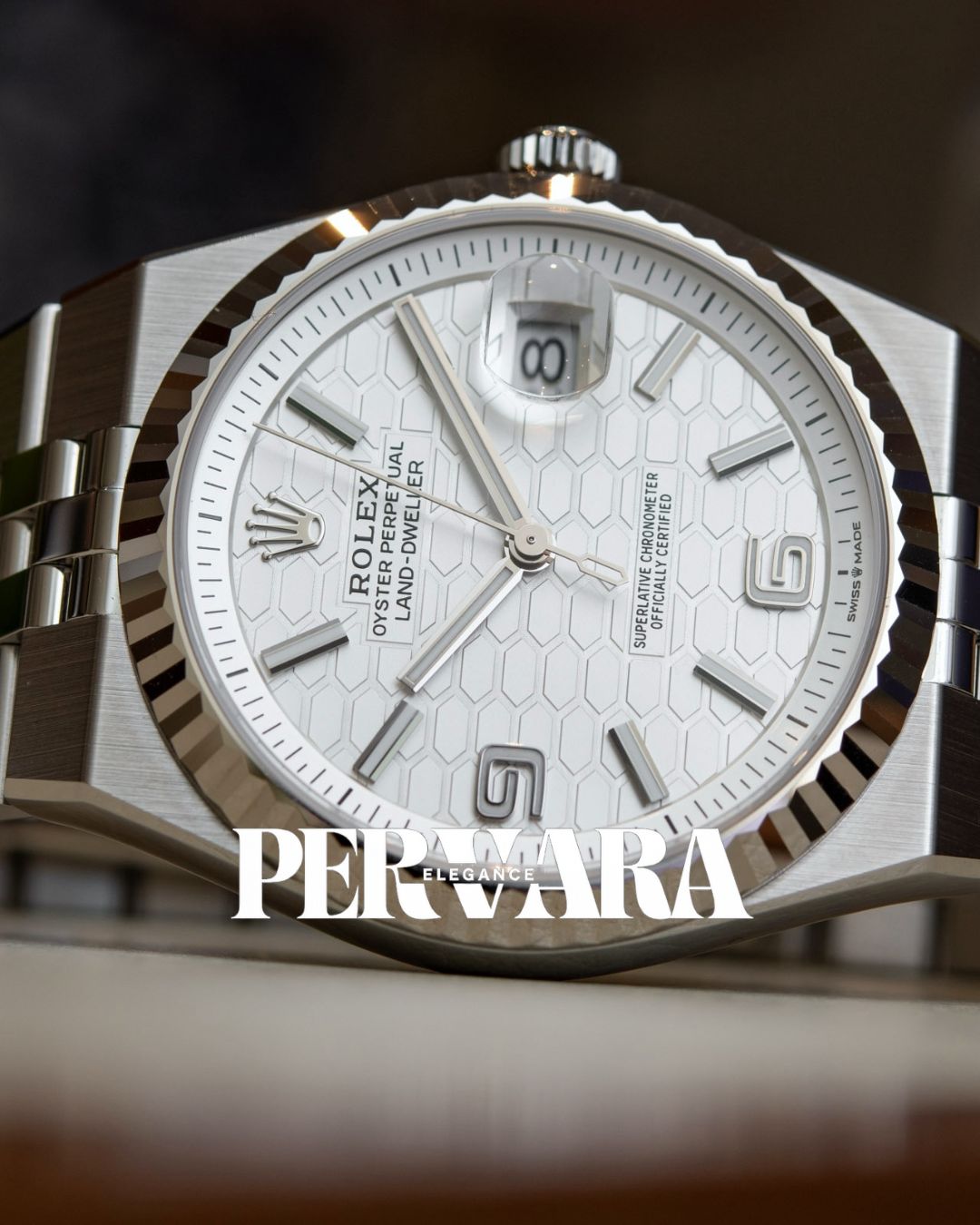 Rolex Land-Dweller 40 White Dial