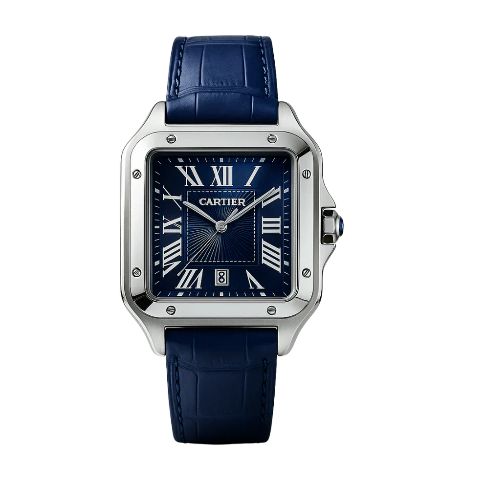 Cartier Leather Blue - | PERVARA
