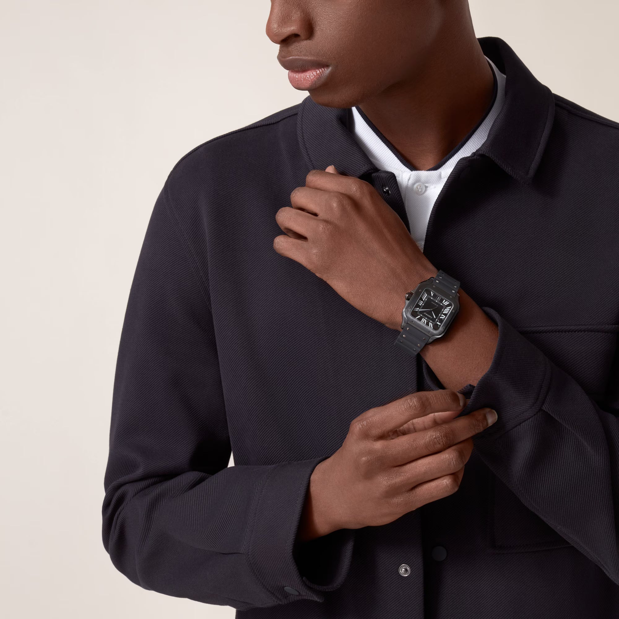 Cartier Santos Black  - | PERVARA