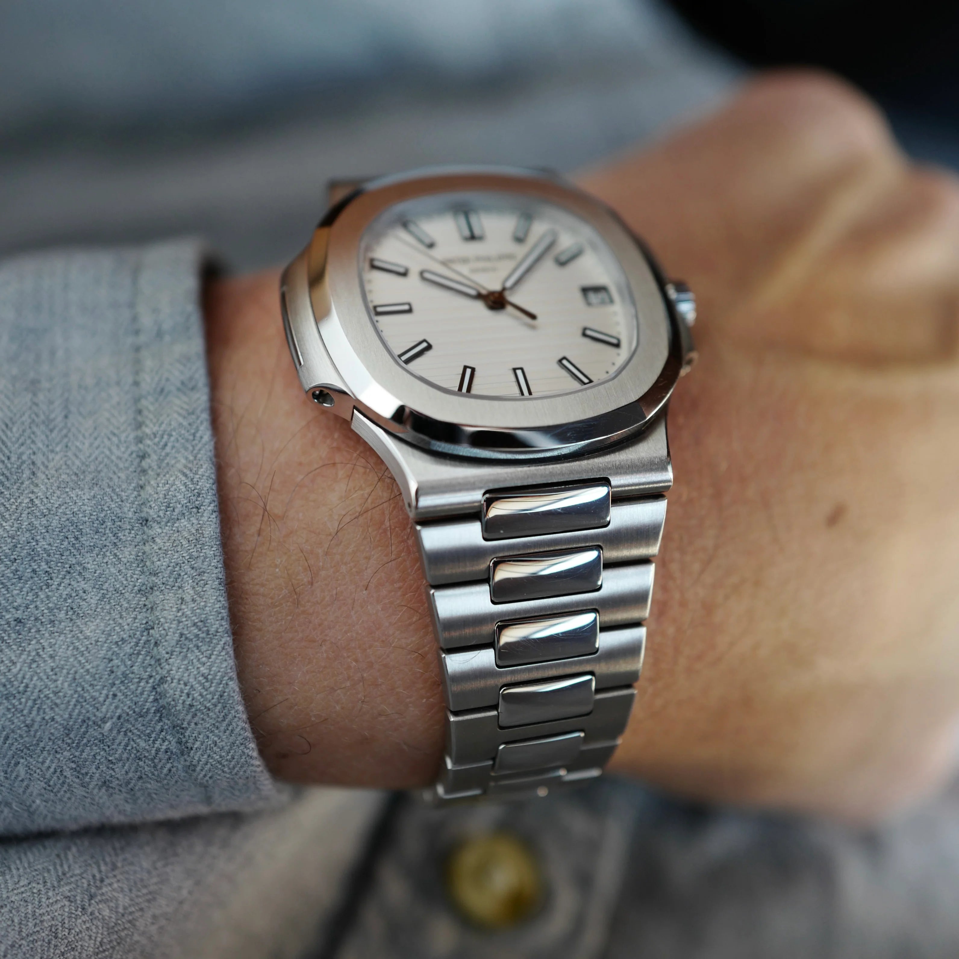 Patek Philippe Nautilus Blanc 40mm -| PERVARA