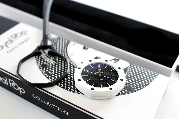 Audemars Piguet & Swatch White and Black