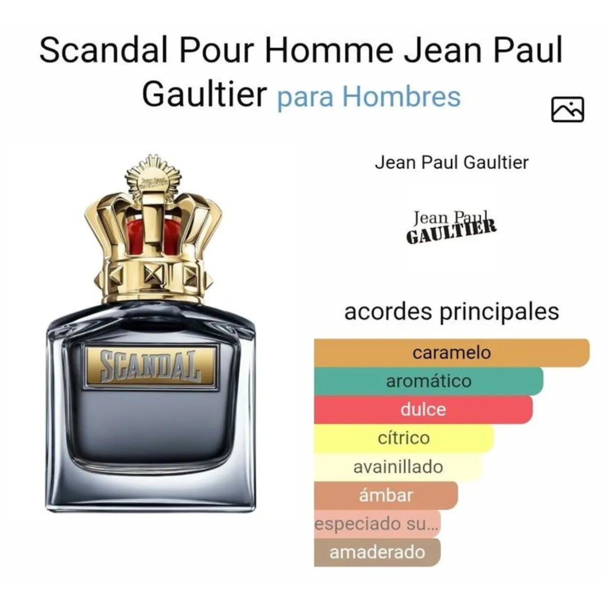 Scandal Homme Jean Paul Gaultier PERVARA