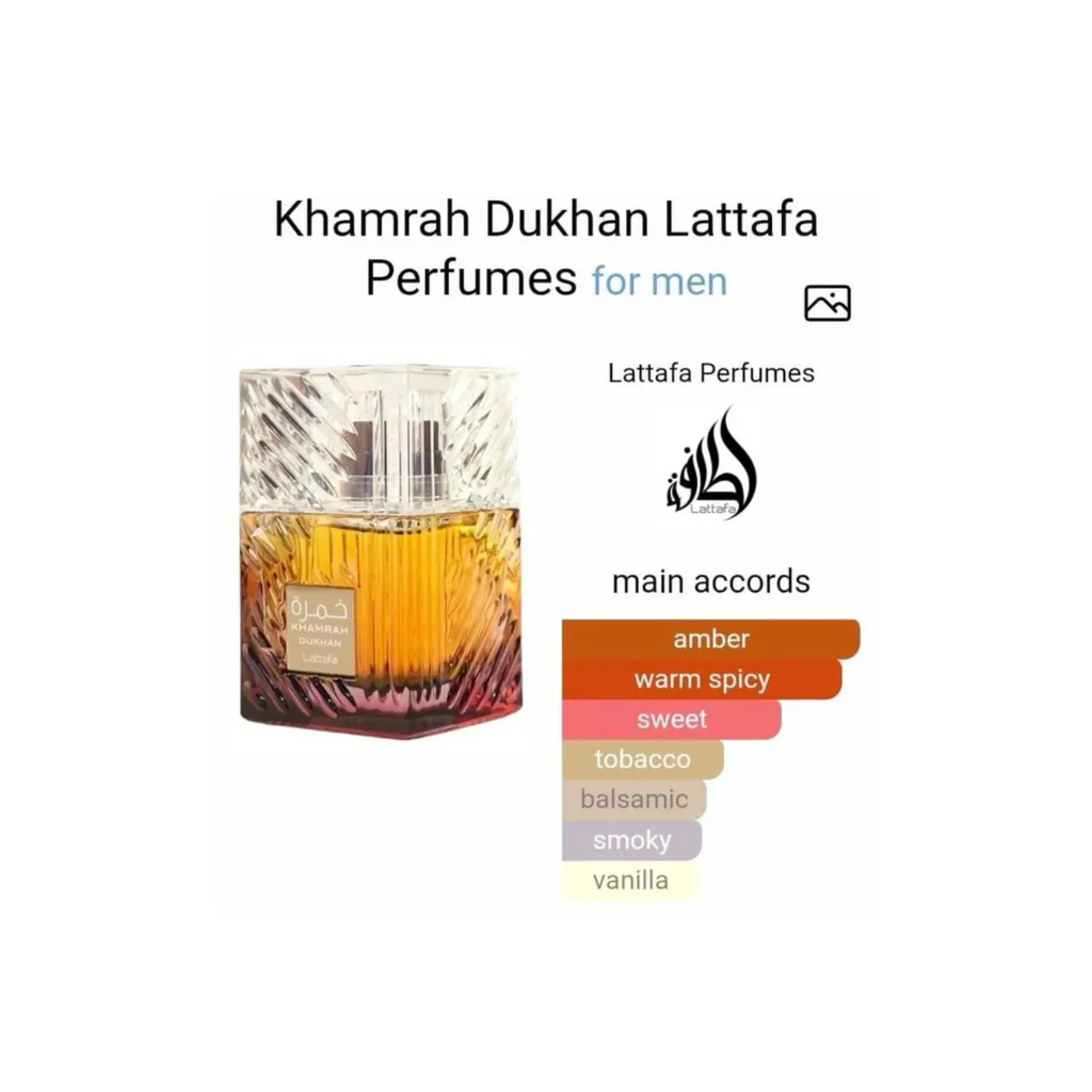 Khamrah Dhukhan Lattafa ORIGINAL PERVARA