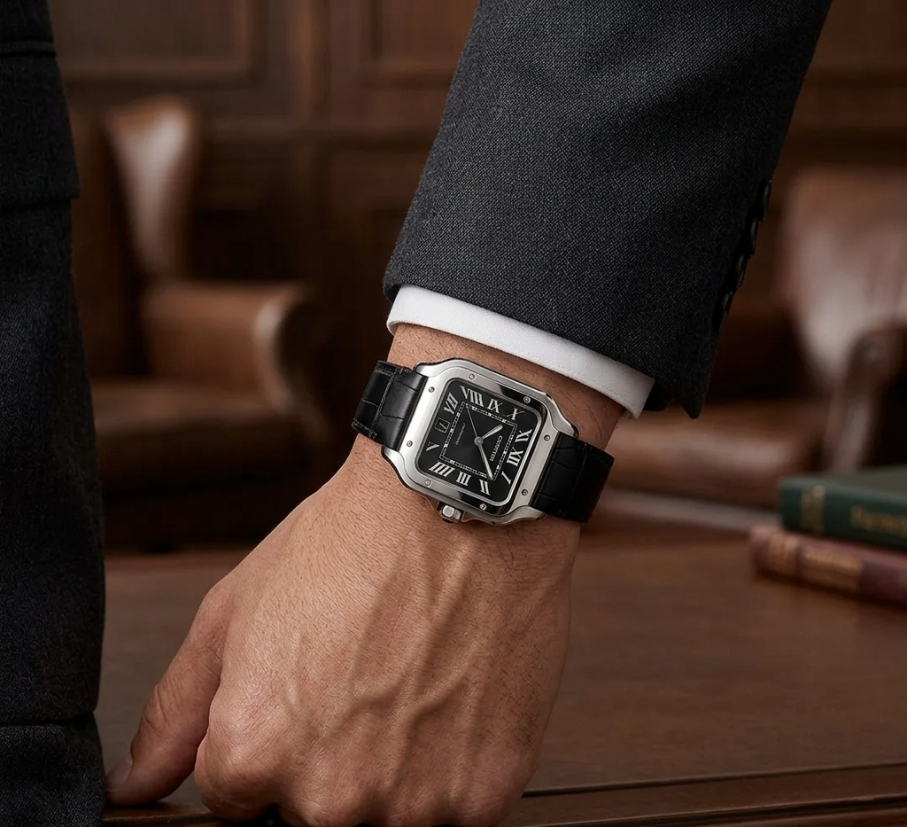 Cartier Leather Black - | PERVARA