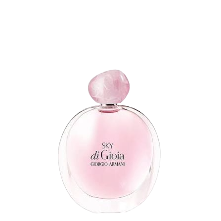 Giorgio Armani Sky di Gioia perfume bottle on a white background