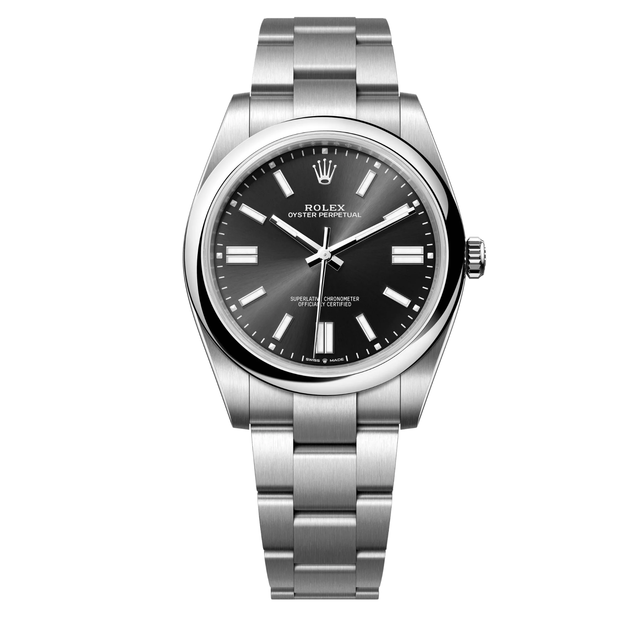 Rolex Oyster Perpetual Noir - Mouvement Automatique