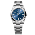 Rolex Oyster Perpetual Bleu - Mouvement Automatique