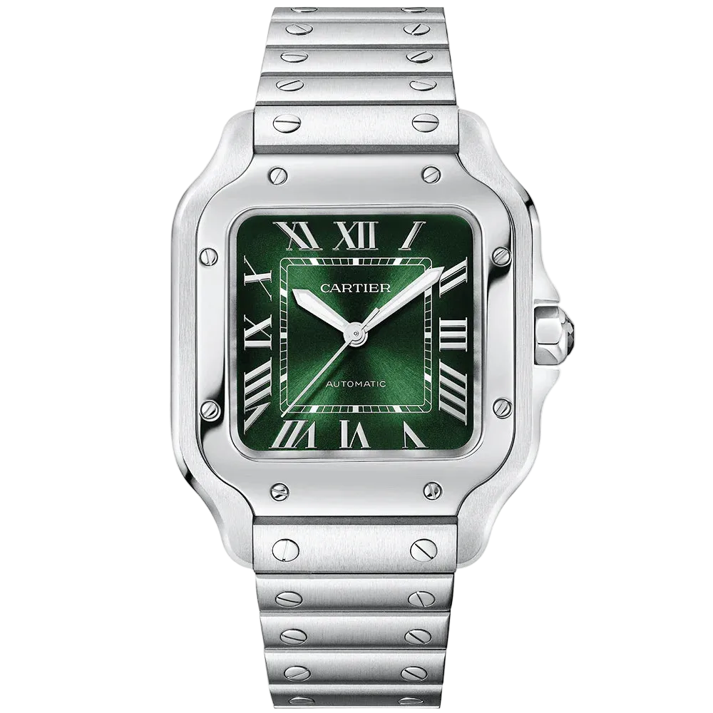 Cartier Santos Green