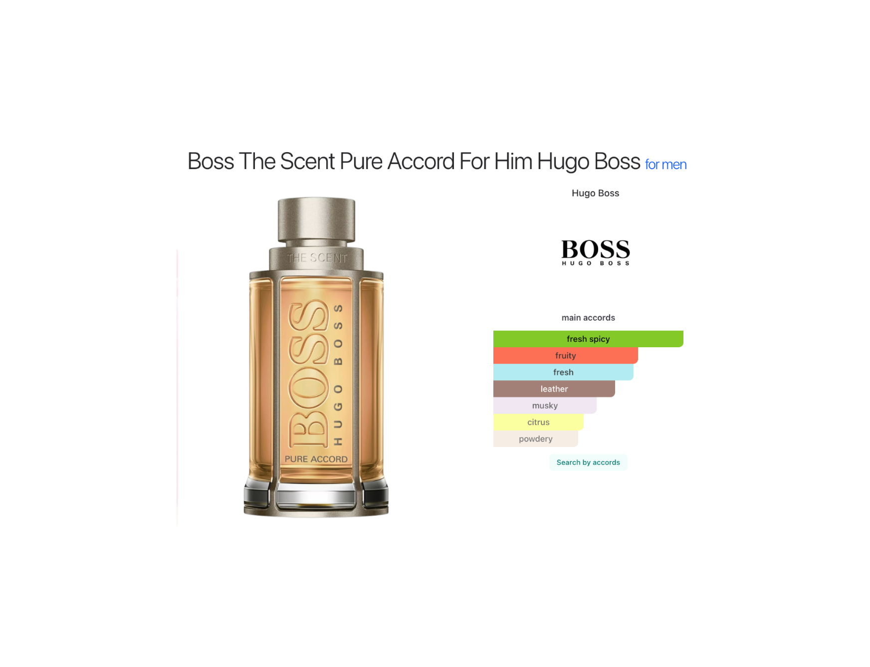 BOSS The Scent Pure Accord For Him – Eau de Toilette Hugo Boss