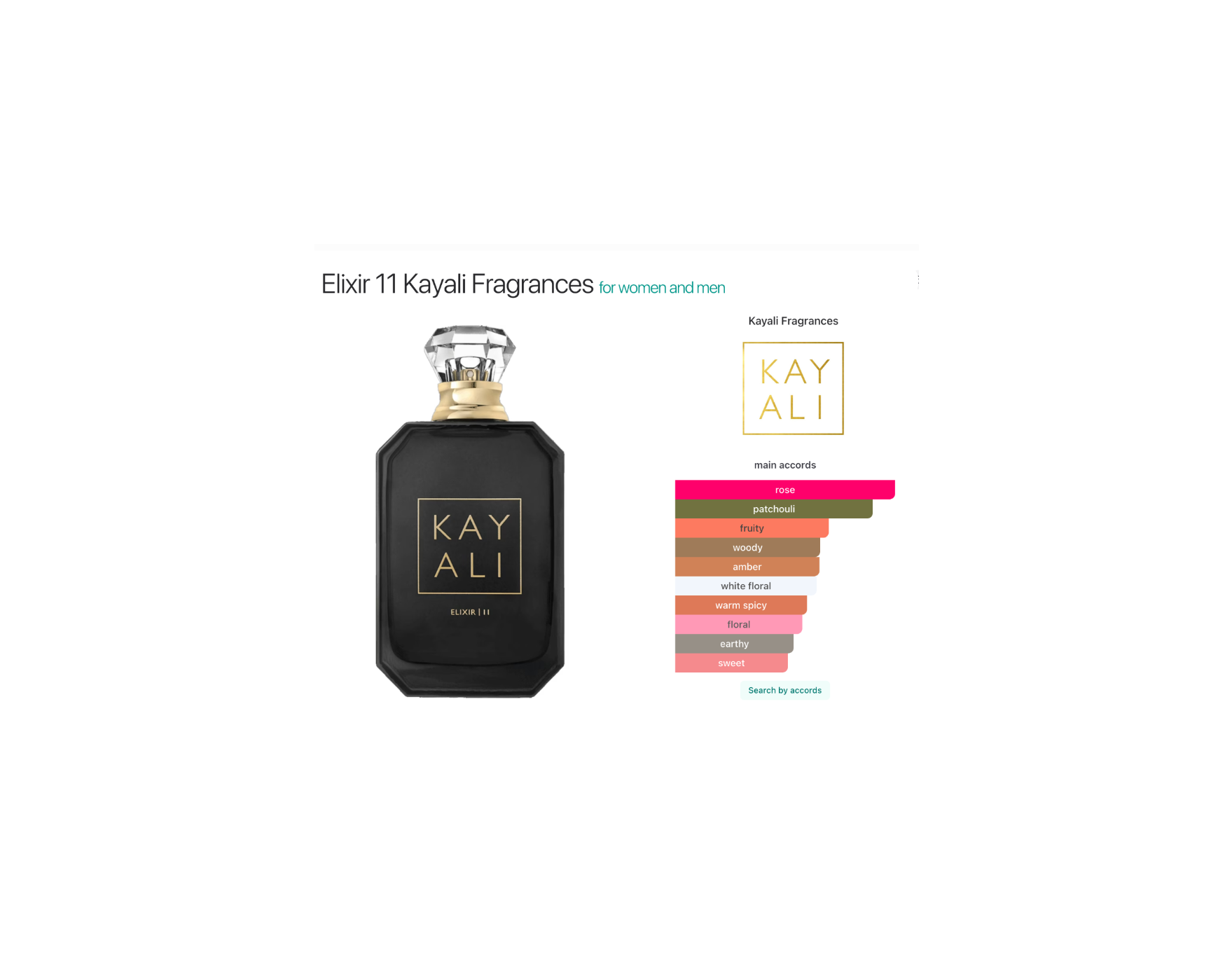 Kayali Elixir 11 | PERVARA