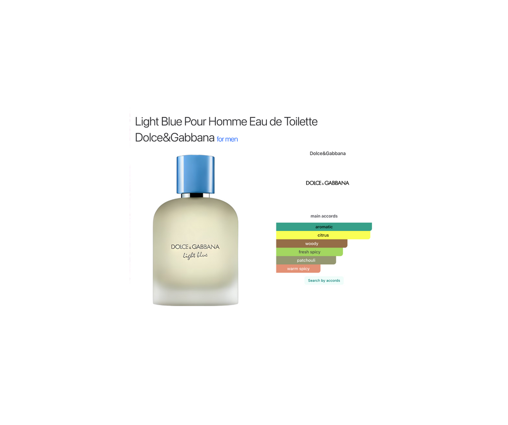 Dolce&Gabbana Light Blue Pour Homme Eau de Toilette