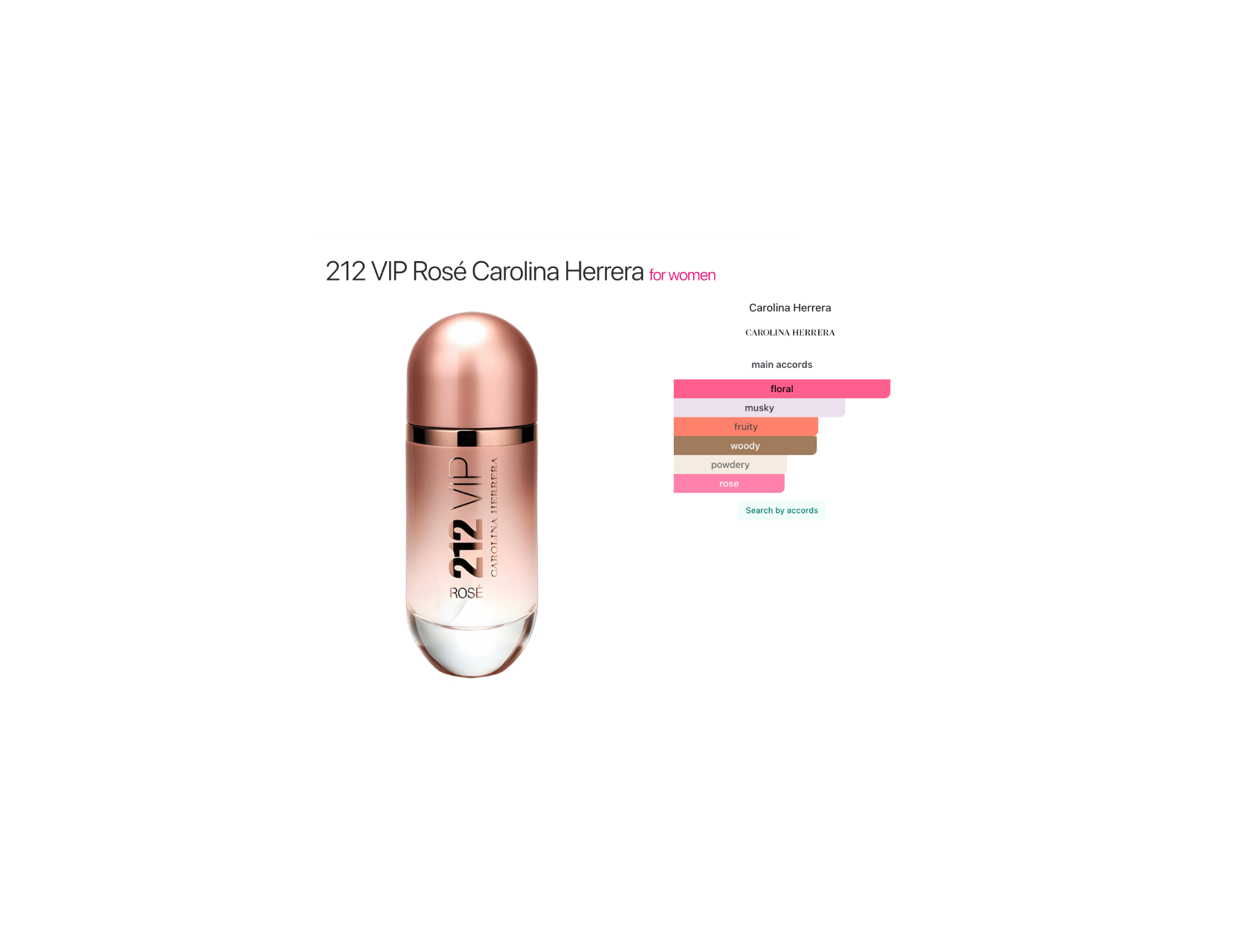 212 VIP Rosé – Carolina Herrera