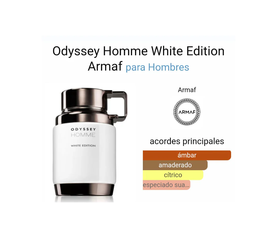 Odyssey Homme White Edition – Armaf