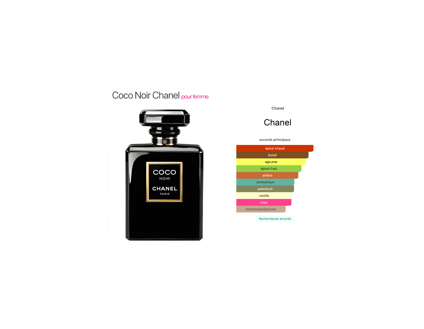 Coco Noir Chanel Eau de Parfum Femme
