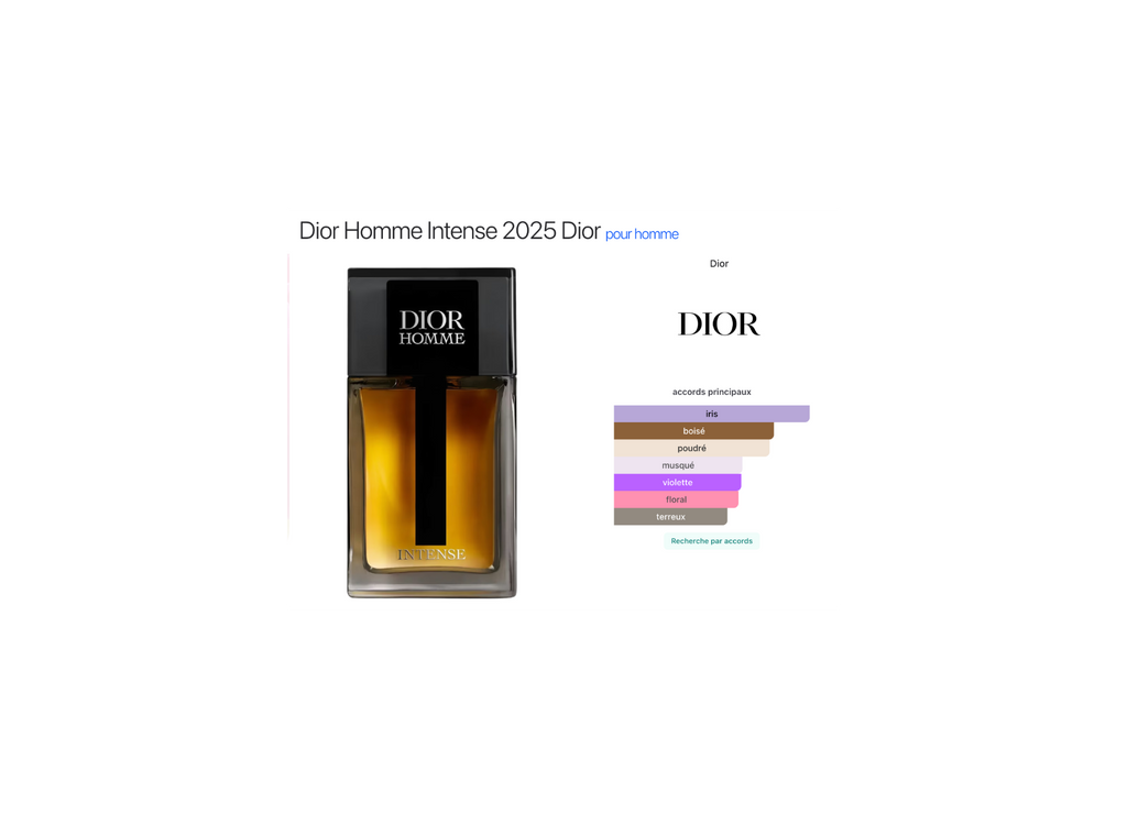 Dior Homme Intense 2025