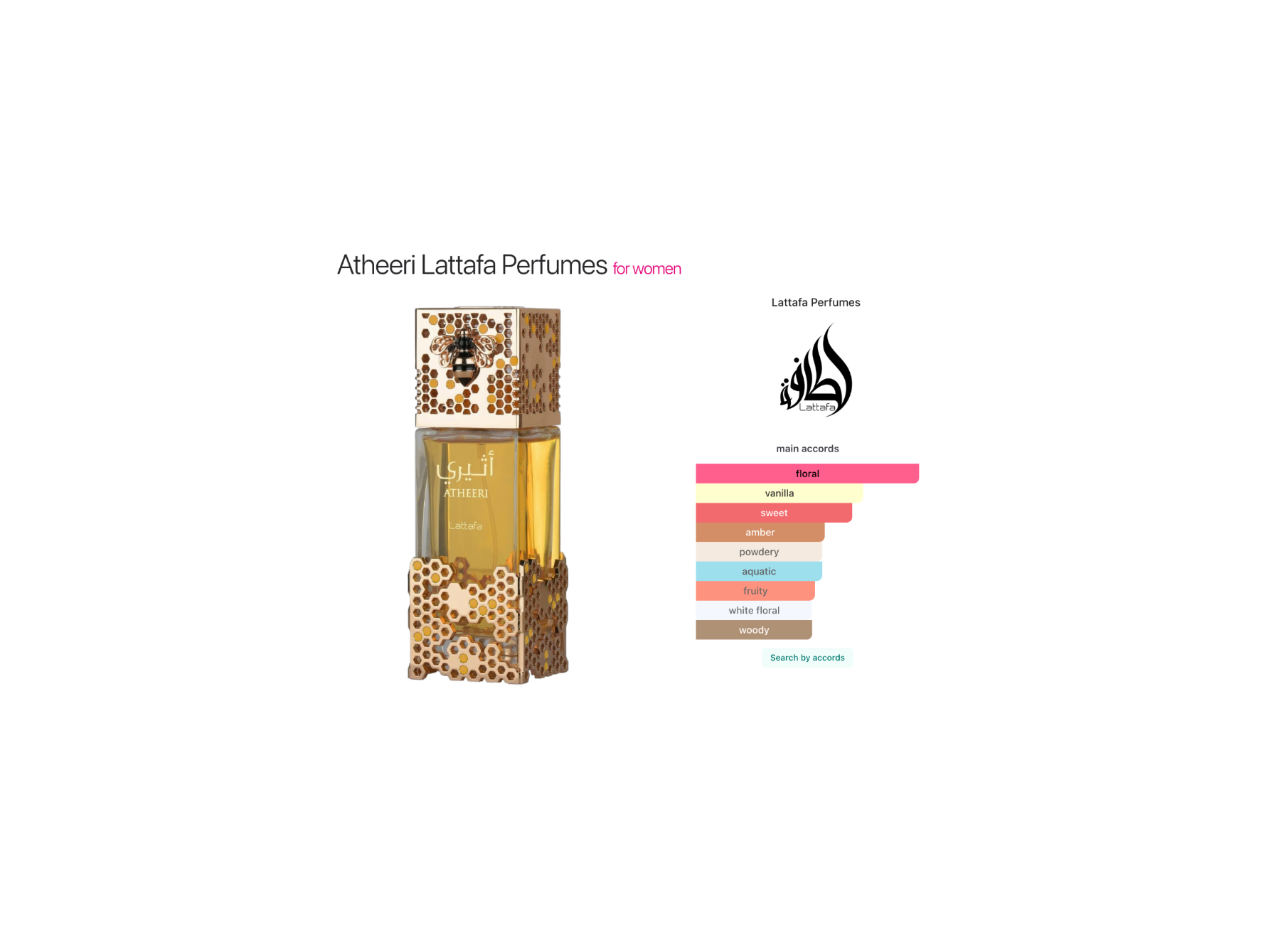 Atheeri Lattafa Perfumes | PERVARA
