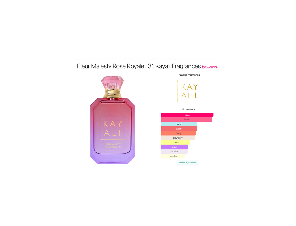 Fleur Majesty Rose Royale | 31 Kayali Fragrances