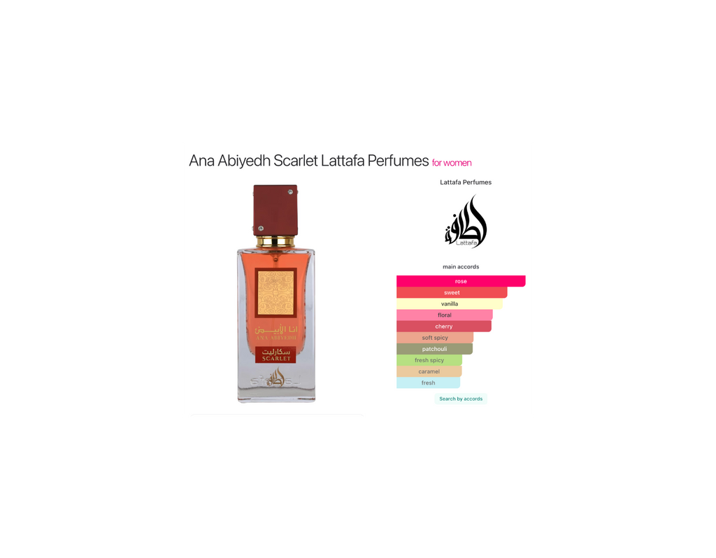 Ana Abiyedh Scarlet – Lattafa Perfumes for Women