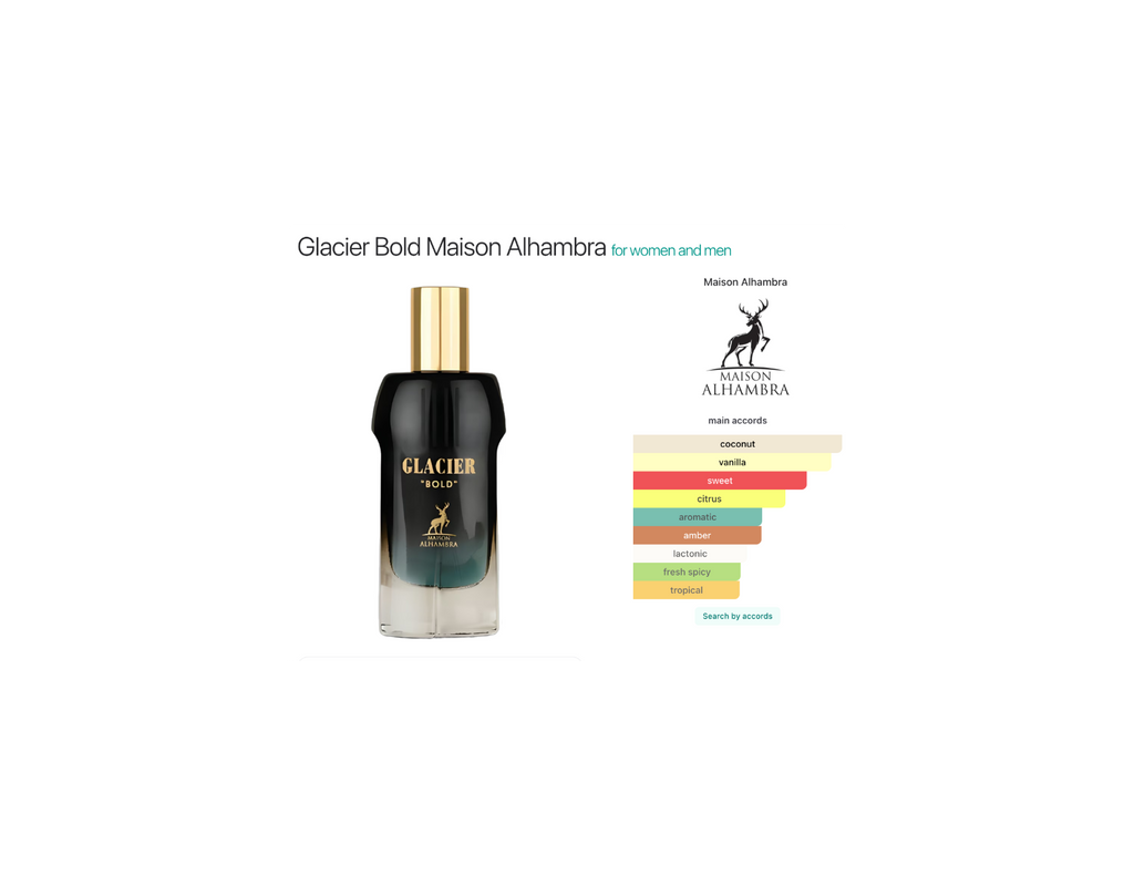 Maison Alhambra Glacier Bold Eau De Parfum 100ml