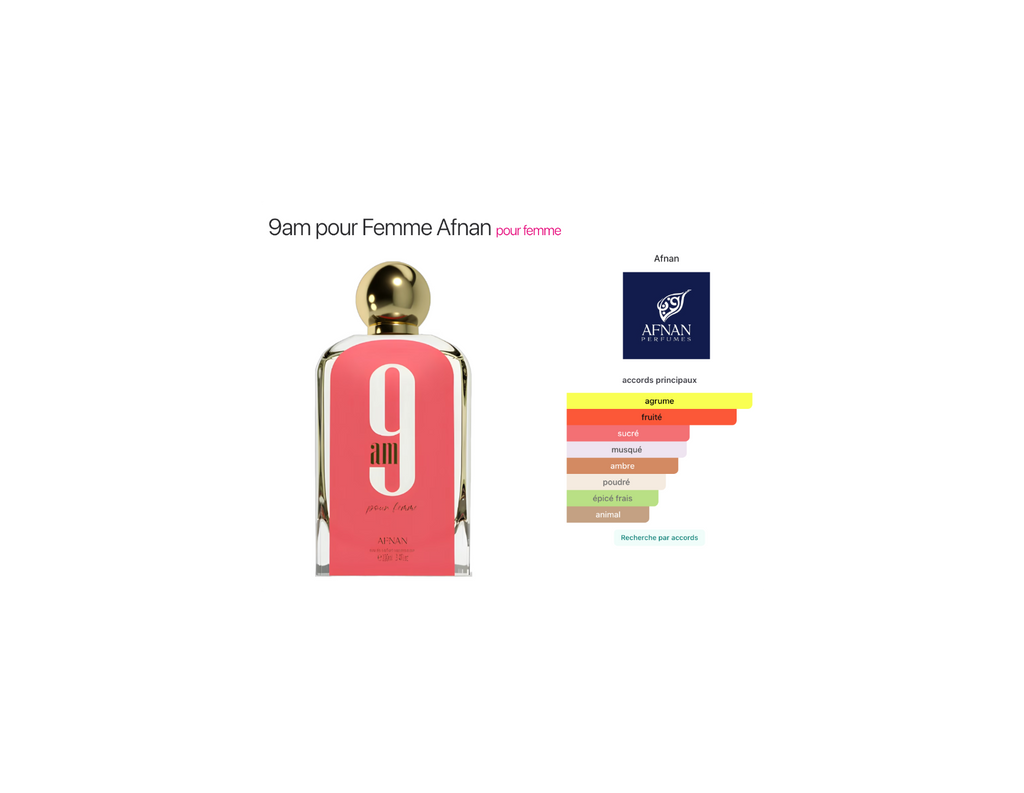 9am Pour Femme – Afnan