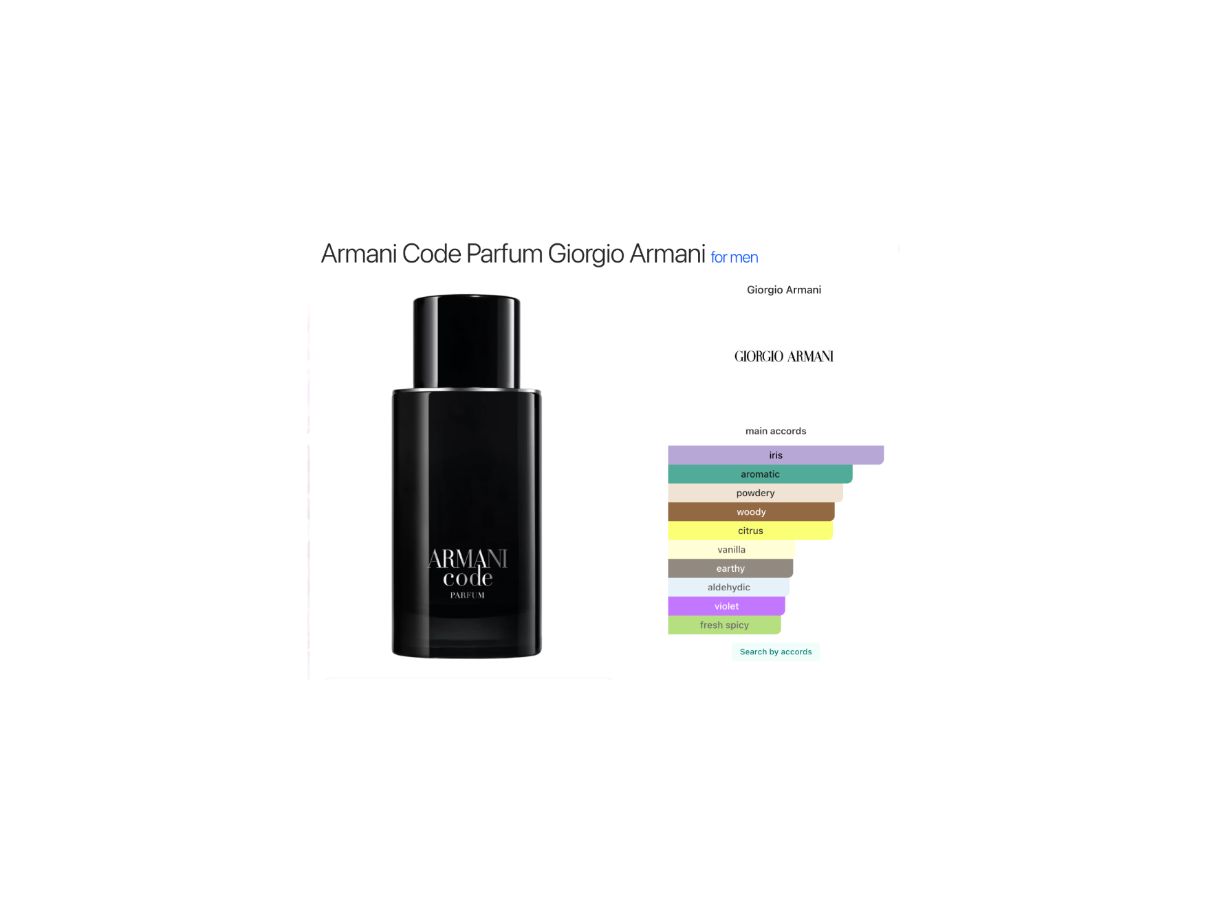 Armani Code Parfum – Giorgio Armani