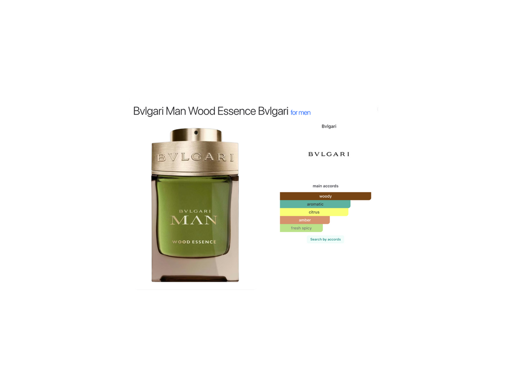 Bvlgari Man Wood Essence
