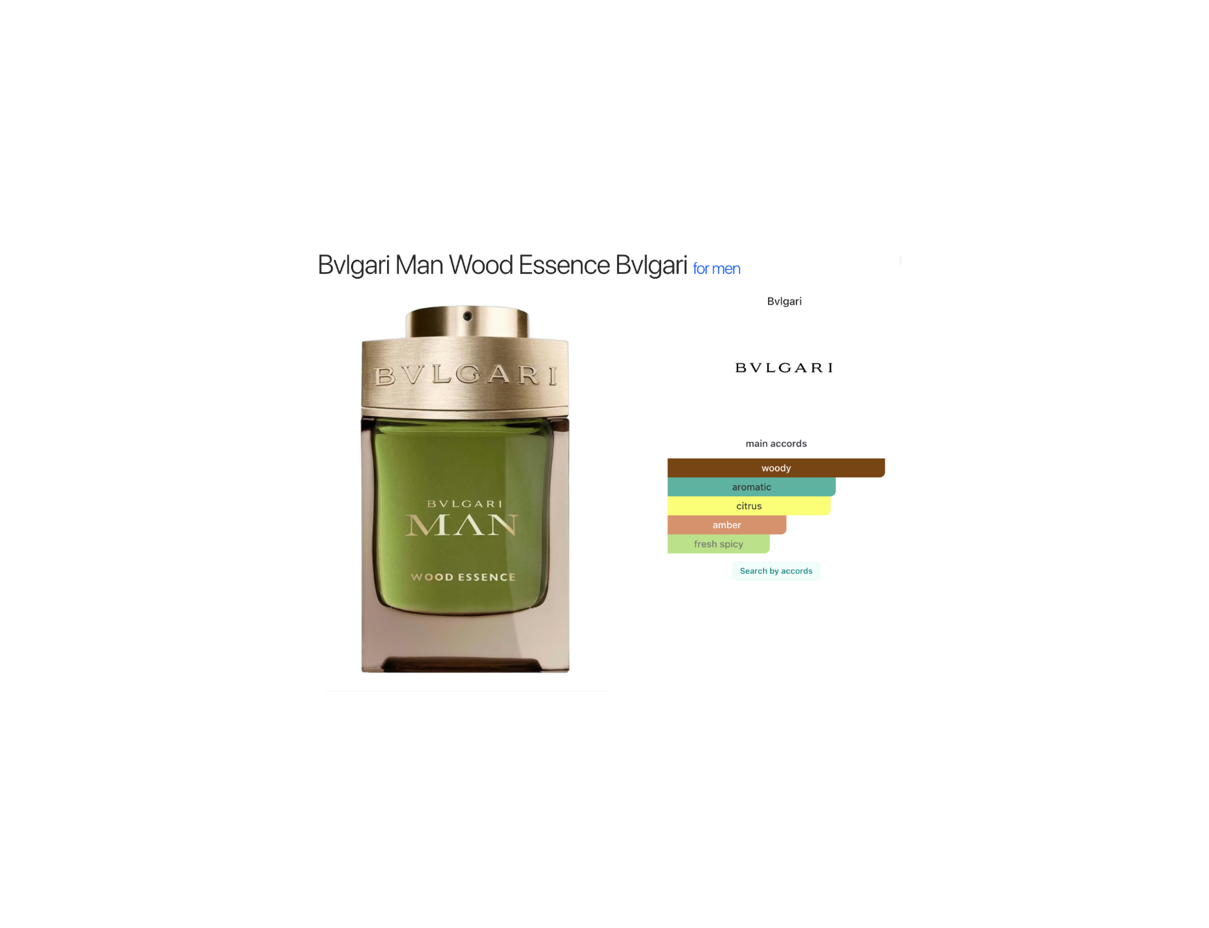 Bvlgari Man Wood Essence
