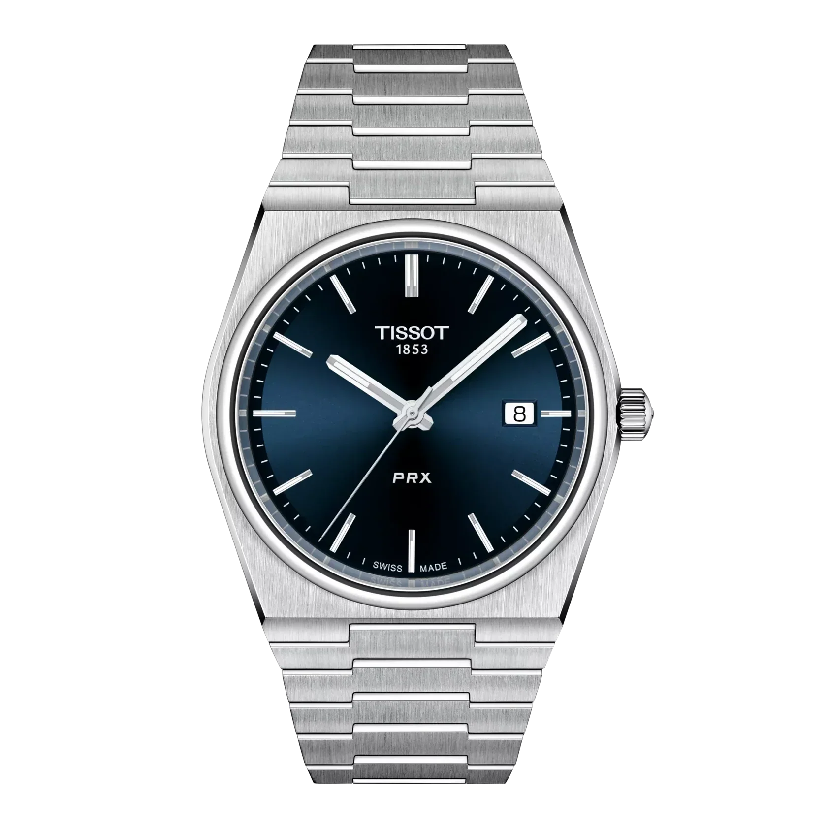 Tissot PRX Midnight Blue Dial Watch 40mm -| PERVARA