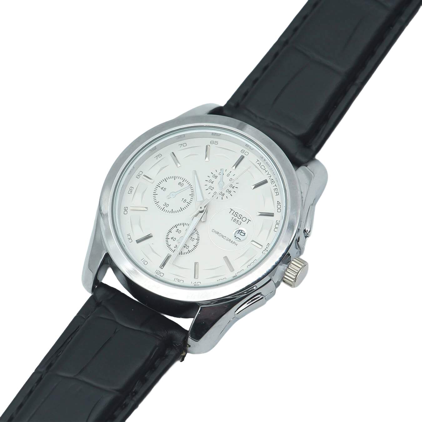 Tissot Leather Dial White