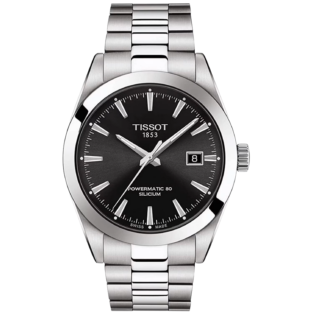 Tissot Men's Powermatic 80 Silicium Swiss Automatic Stainless Steel Dress Watch