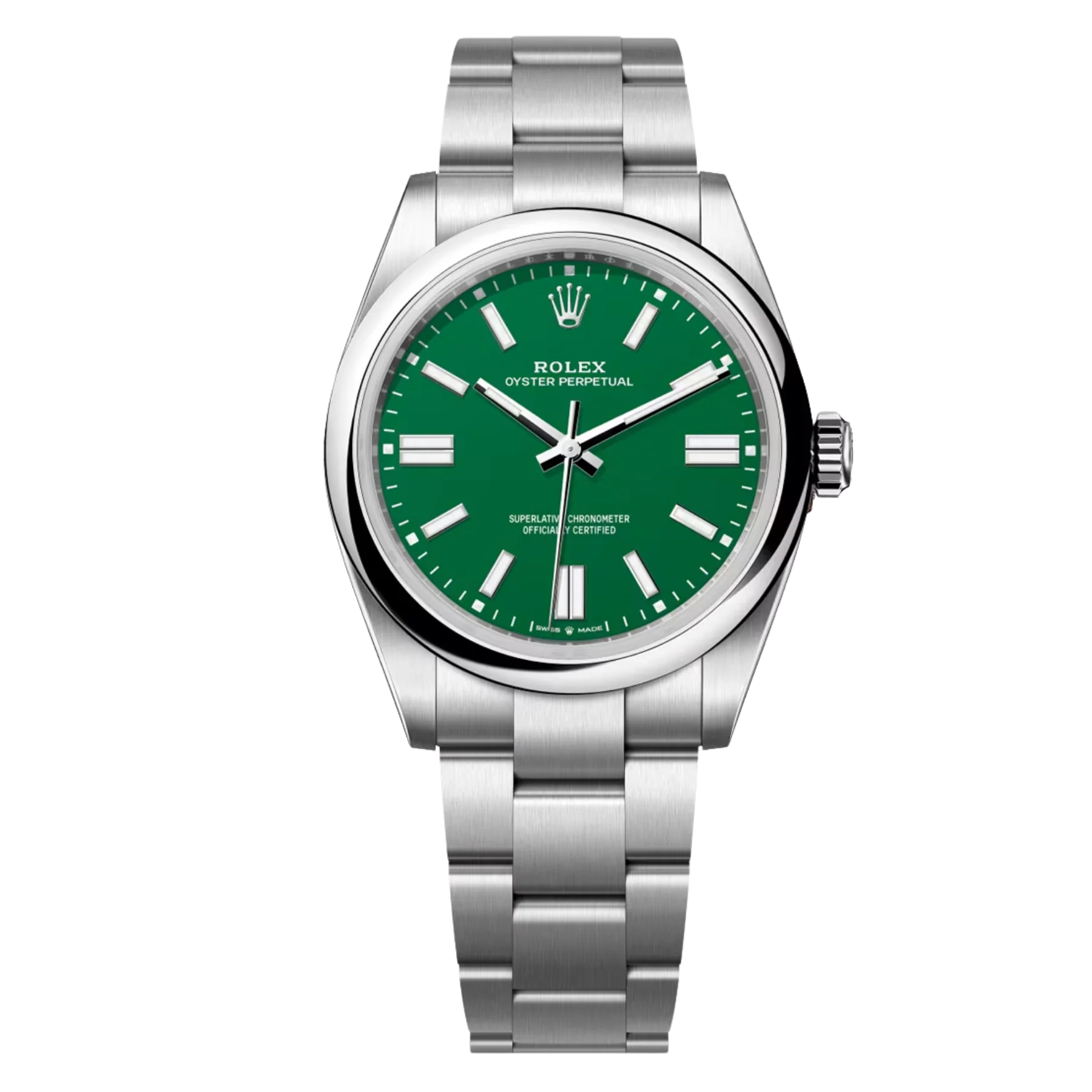 Rolex Oyster Perpetual Vert - Mouvement Automatique